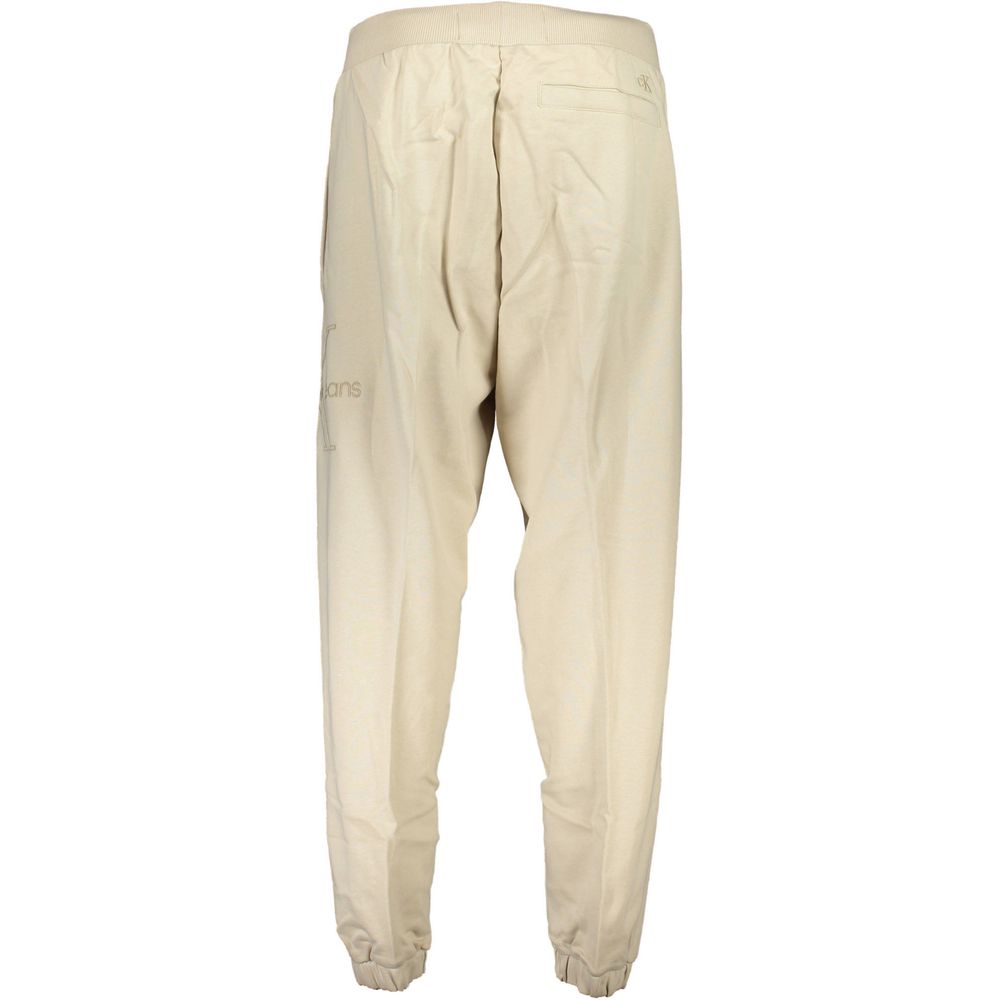 Calvin Klein Beige Cotton Men's Track Pant