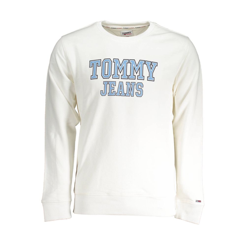 Tommy Hilfiger Bianco Cotton Mens Sweatshirt - Senzations